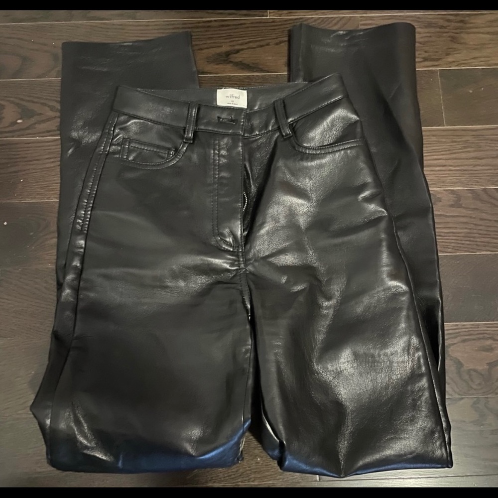 ARITZIA Wilfred The Melina Leather Pants